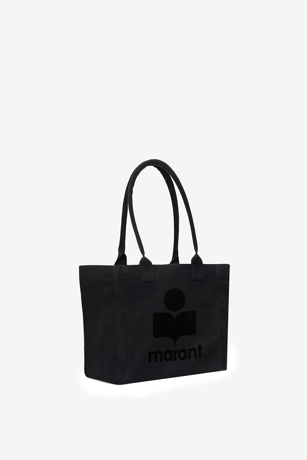 Borsa tote yenky zipped in cotone con logo - Nero - Woman - 5