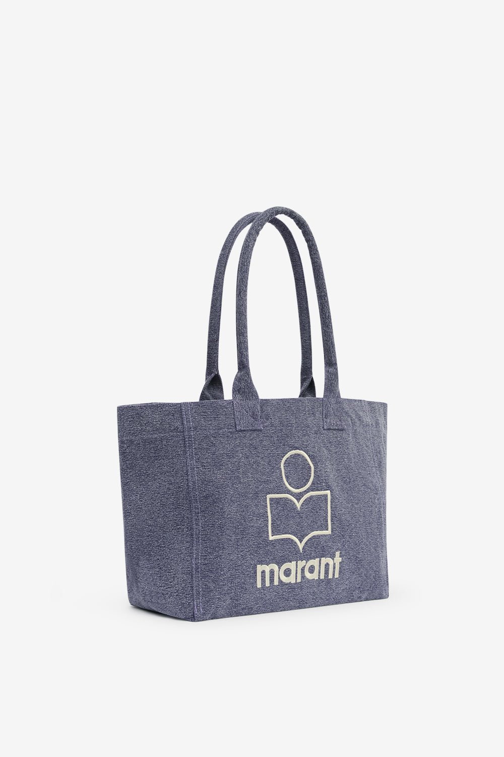 Sac cabas yenky zipped en toile de coton - Faded purple - Woman - 5