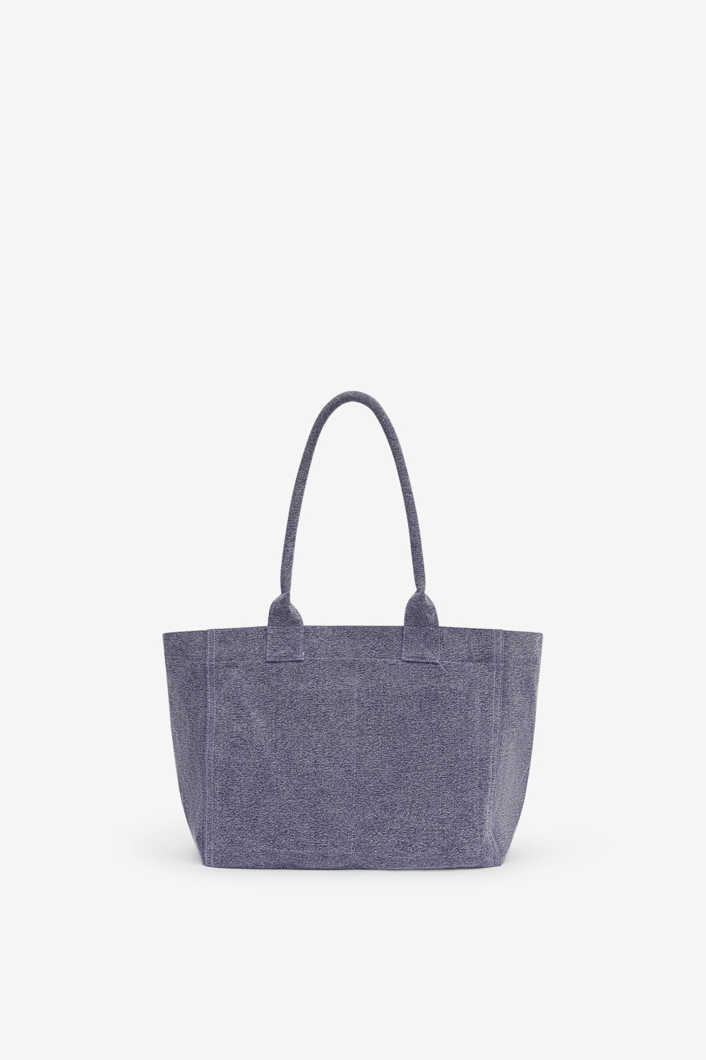 Sac cabas yenky zipped en toile de coton - Faded purple - Woman - 3