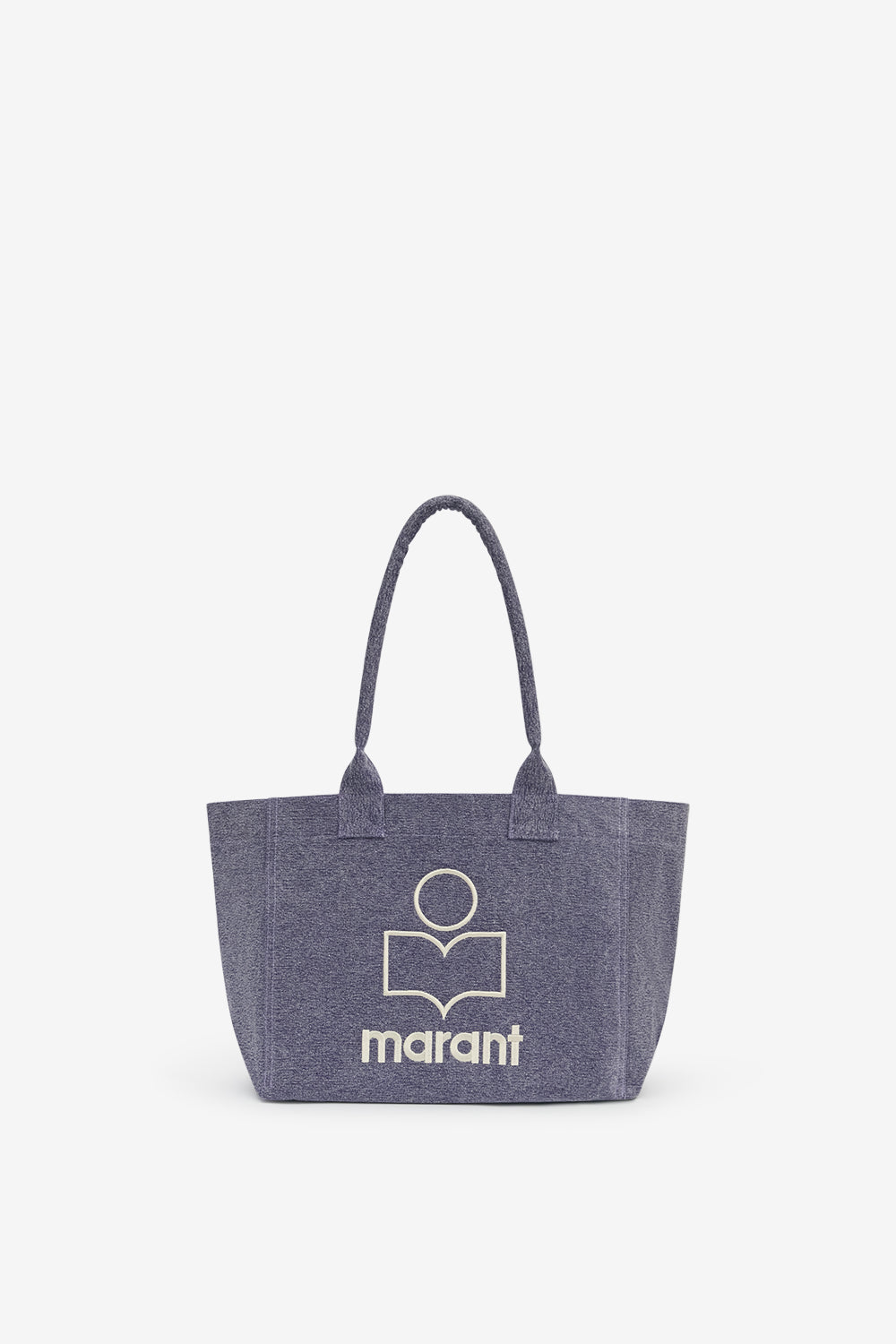 Sac cabas yenky zipped en toile de coton - Faded purple - Woman - 1