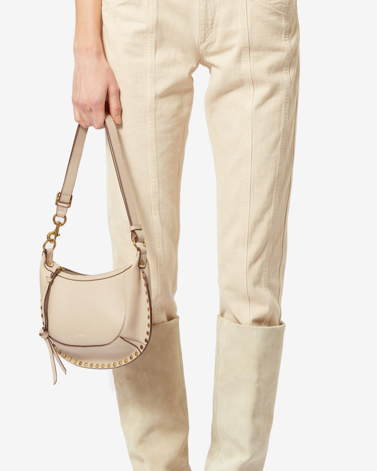 Bolso oskan moon Woman Light beige 4