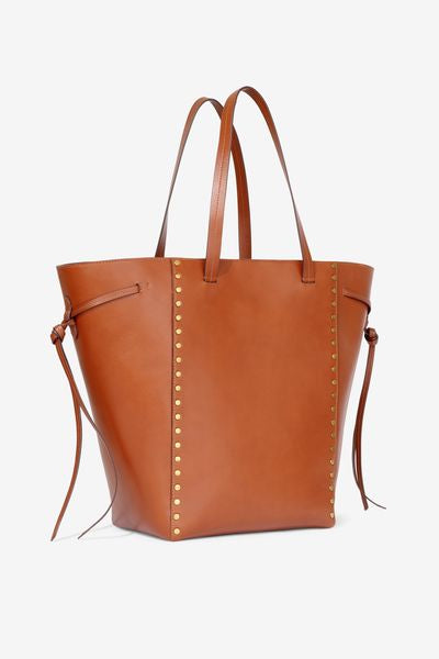 Tote bag oskan aus leder - Cognac - Woman - 4