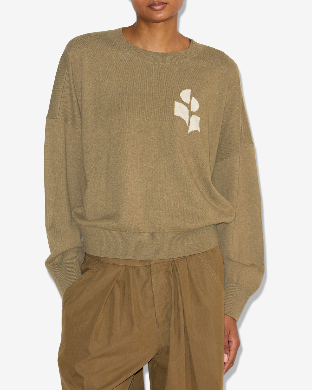 Pull marisans Woman Kaki 5