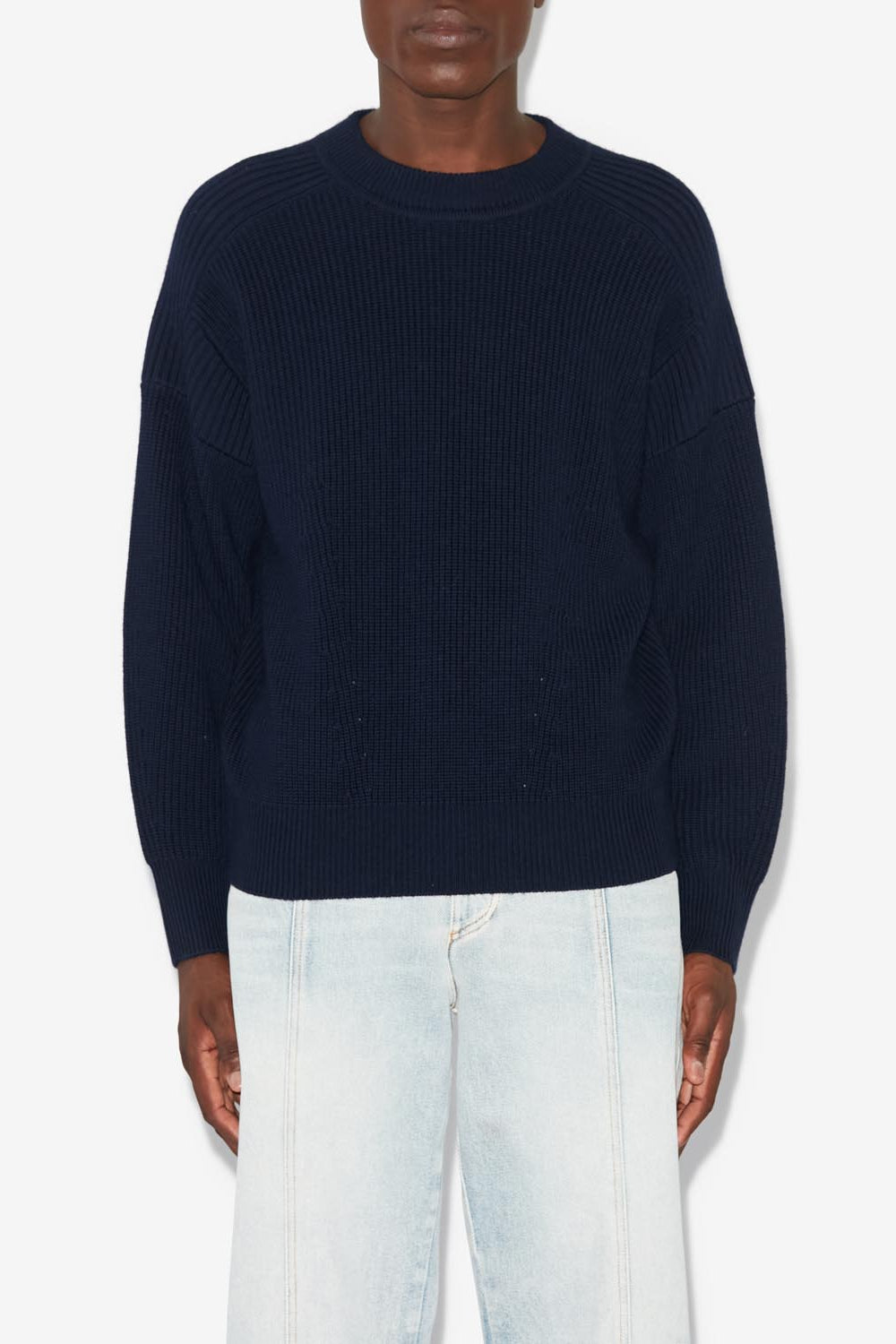 Barry 메리노 울 스웨터 - Midnight - Man - 7