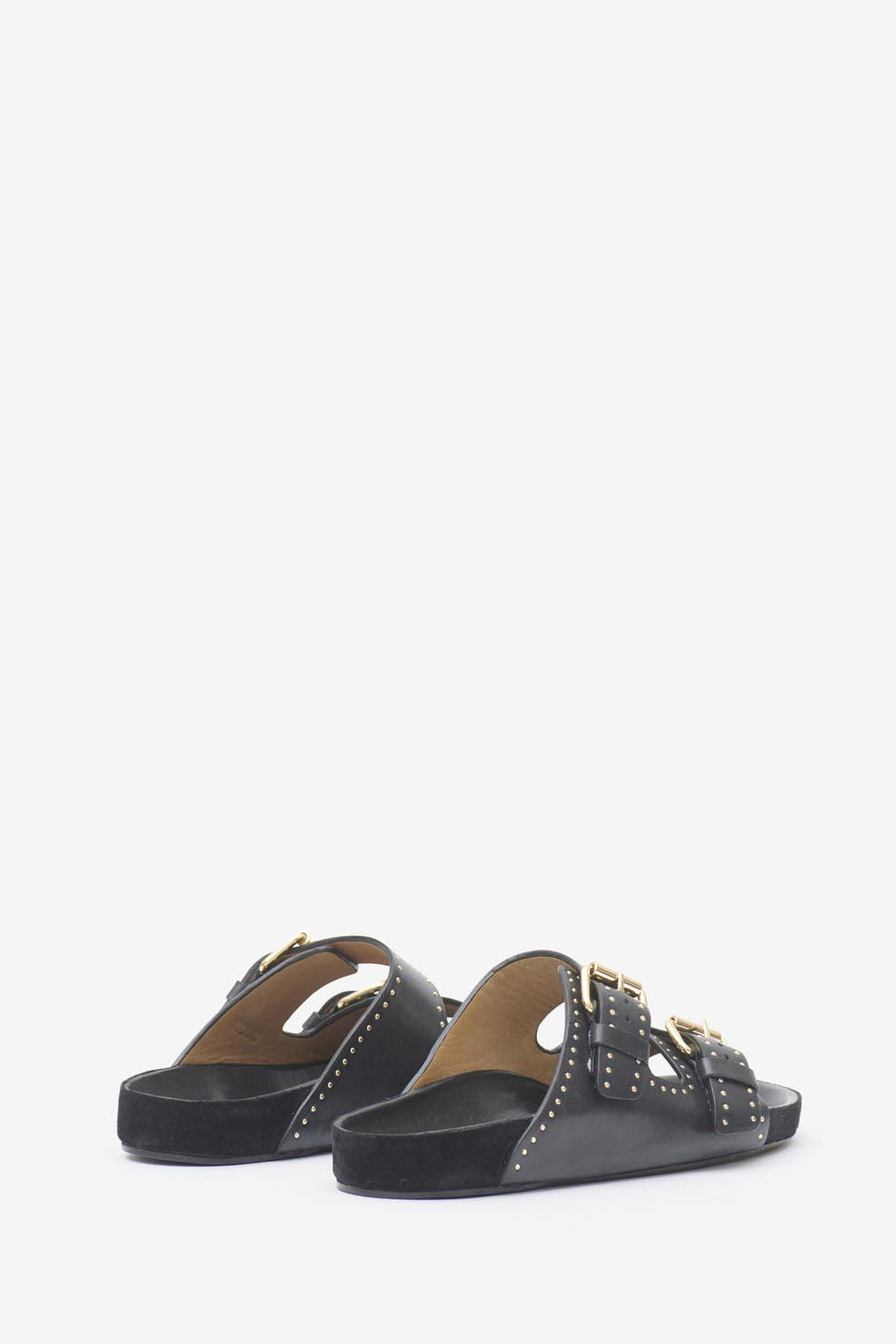 Lennyo レザー オープンサンダル - 黒 - Woman - 2