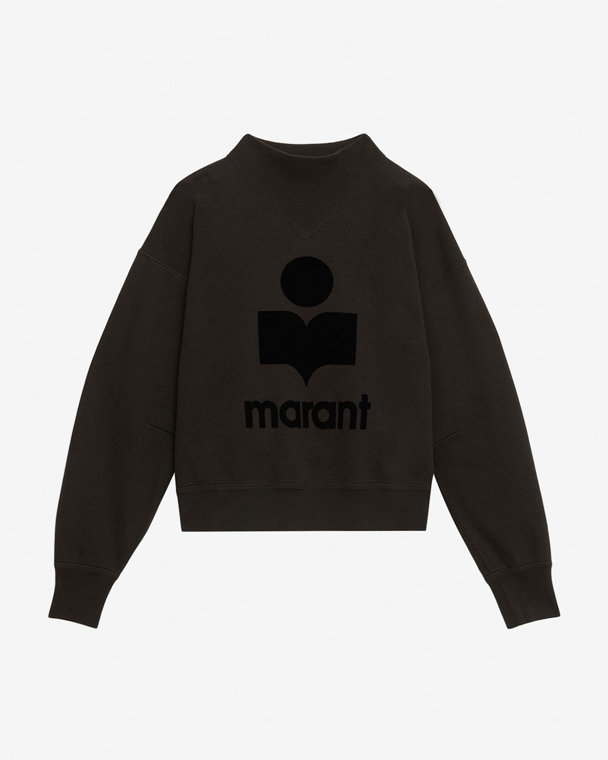 Moby sweatshirt Woman Black 1