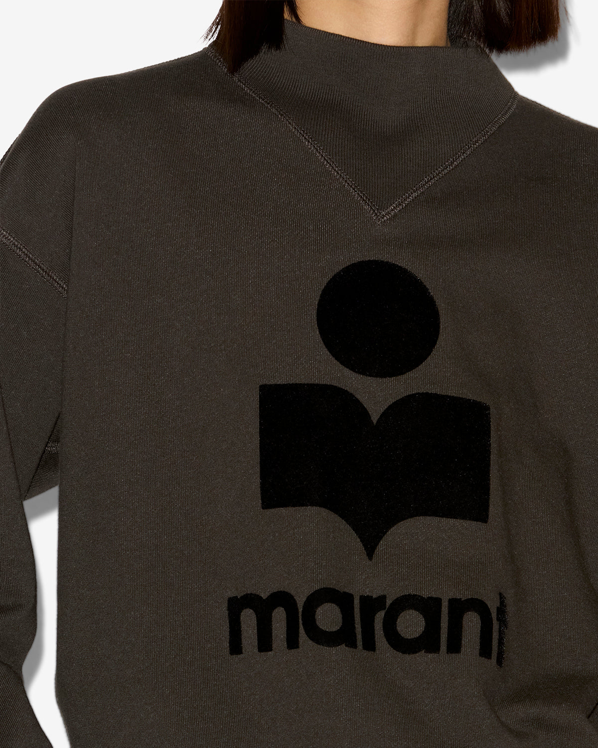 Moby sweatshirt Woman Black 2