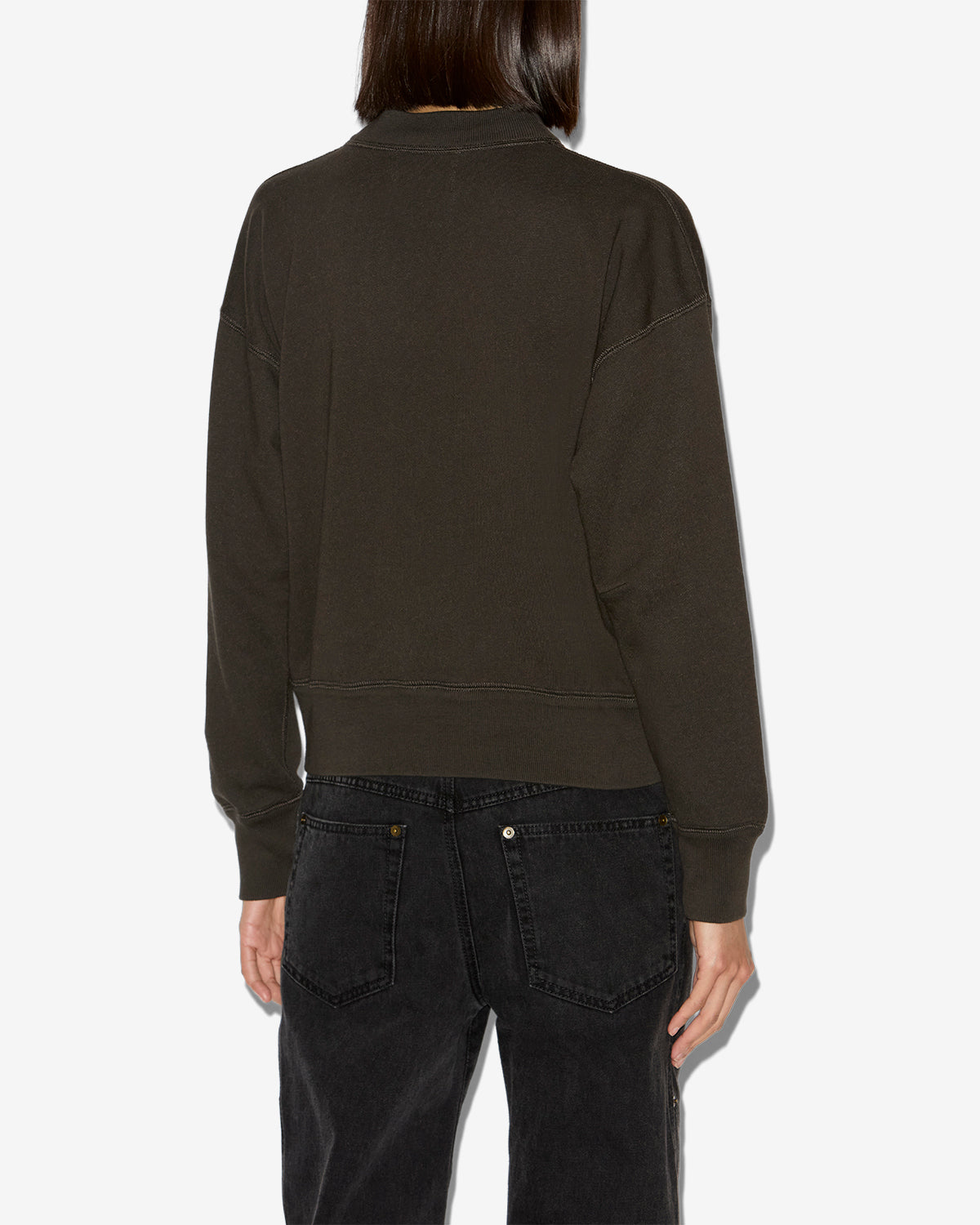 Moby sweatshirt Woman Black 3