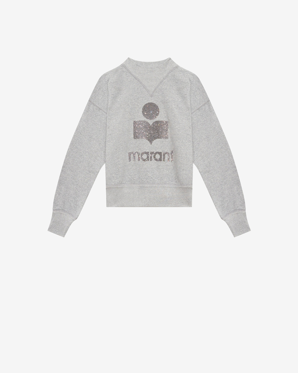 Sweatshirt moby Woman Gris-argenté 1