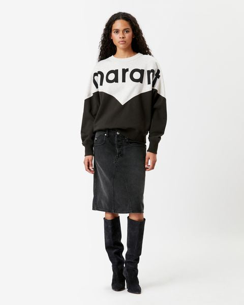 Houston sweatshirt Woman Black 4