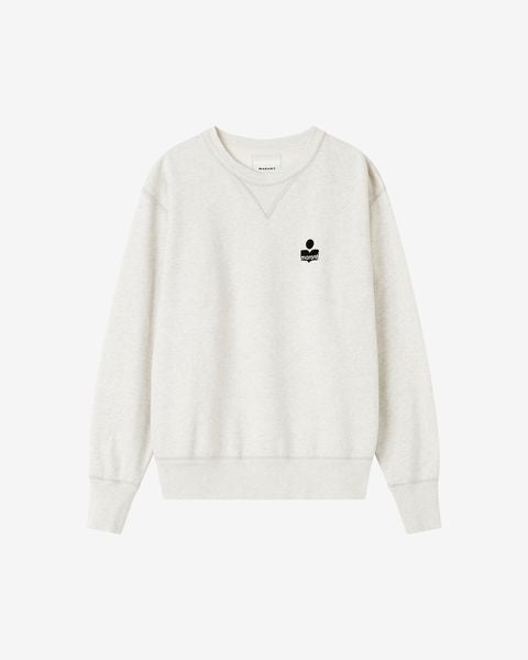 Sweatshirt logo mike Man Écru 1