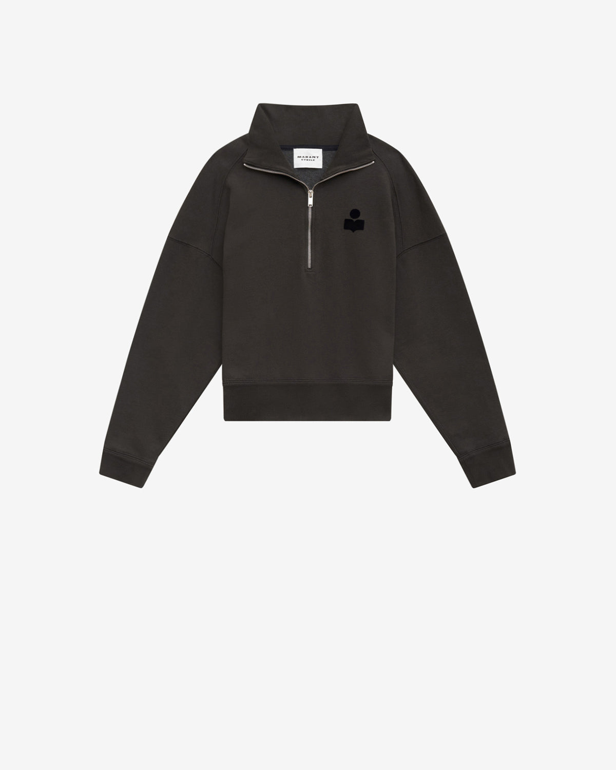 Sweatshirt ross Woman Schwarz gewaschen 1