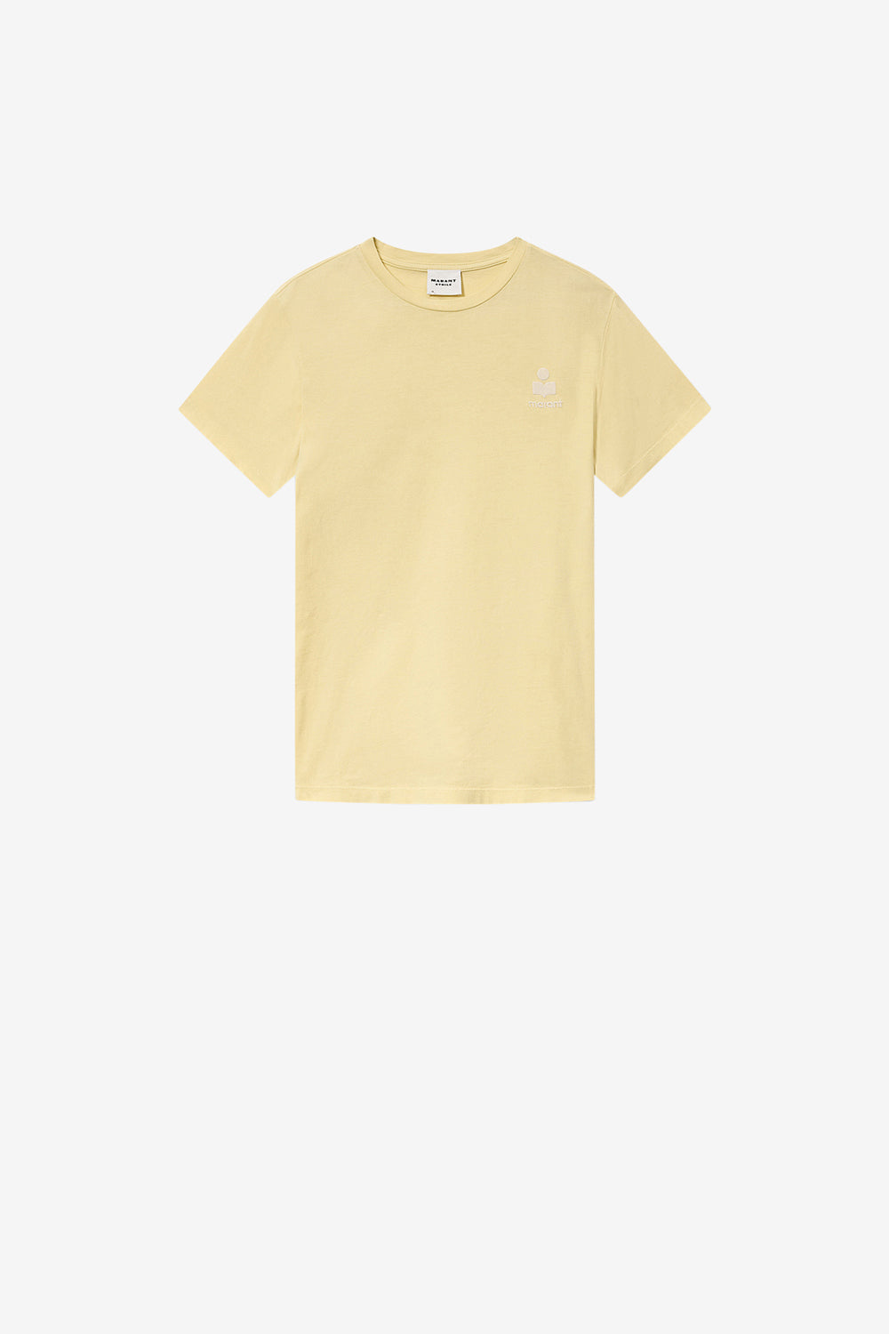 Aby short-sleeve cotton t-shirt - Butter-ecru - Woman - 1