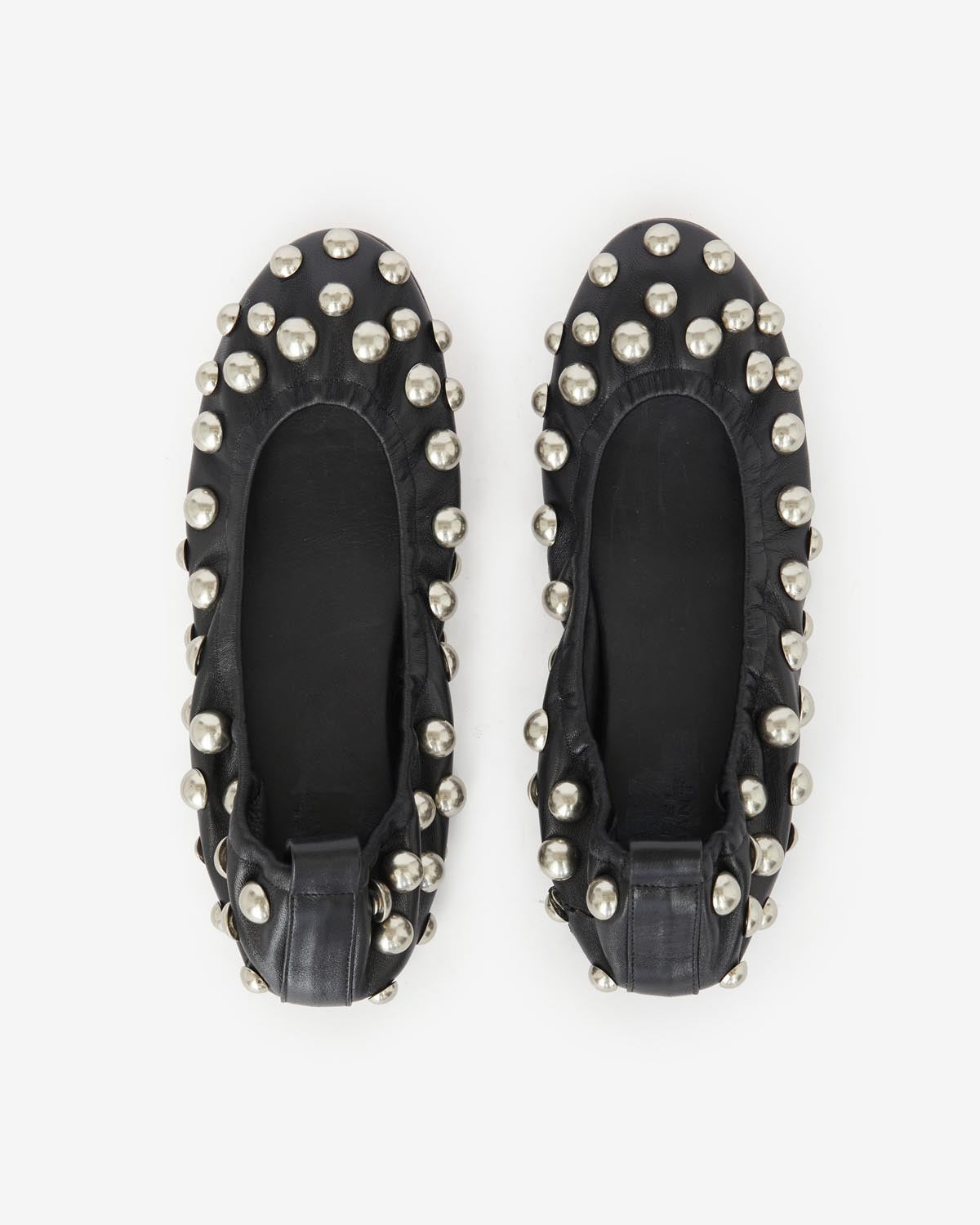 Studded fashion ballerina flats