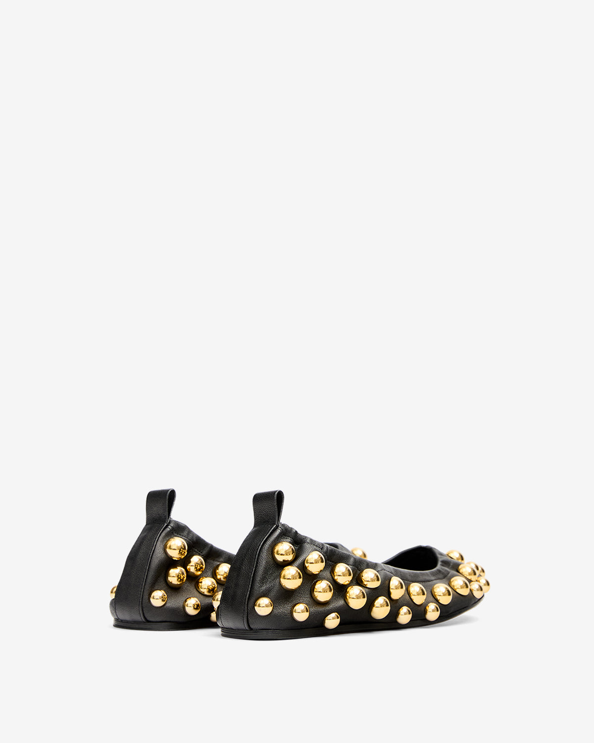 Belna ballet flats Woman Black and gold 3