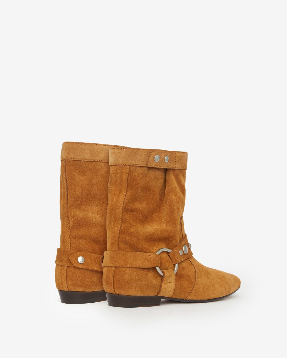 Botas bajas stania Woman Cognac 3