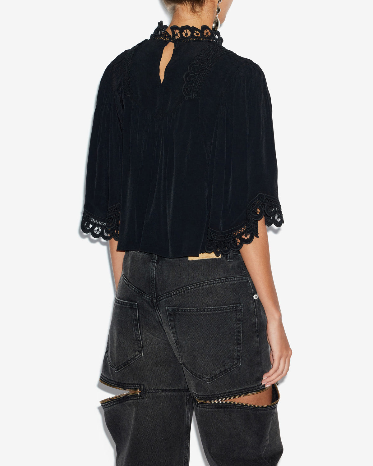 Blusa enoha Woman Negro 3