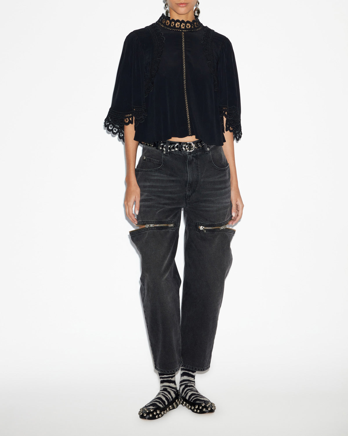 Blusa enoha Woman Negro 4