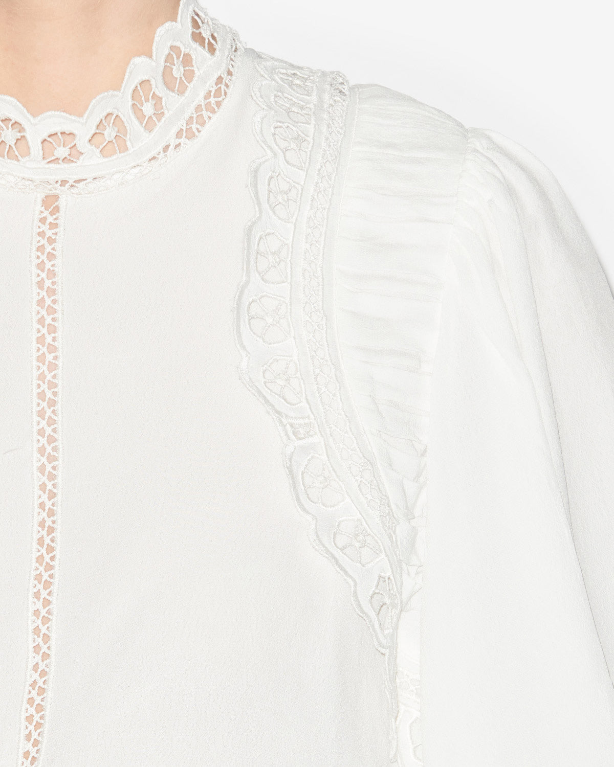 Blusa enoha Woman Bianco 2