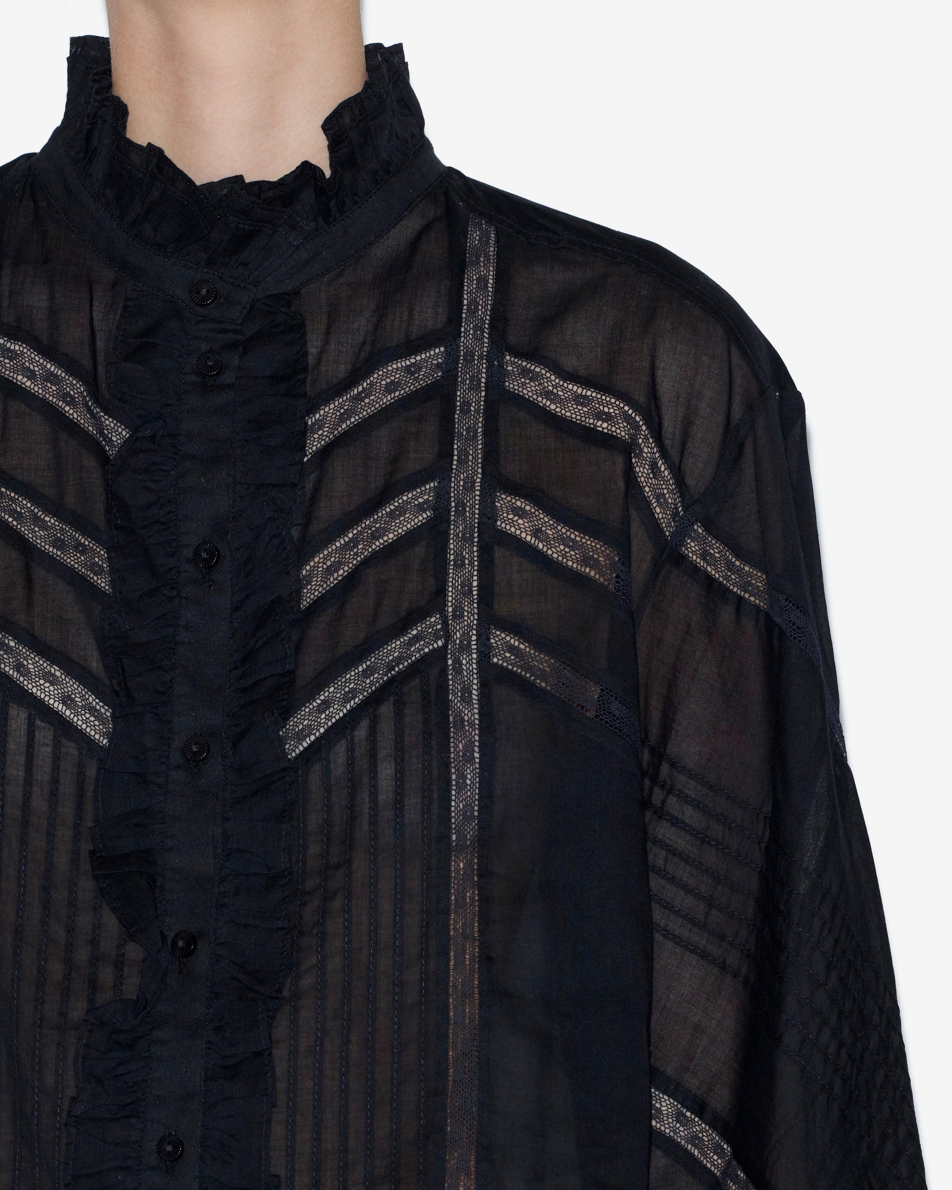 Blouse gaia Woman Noir 2