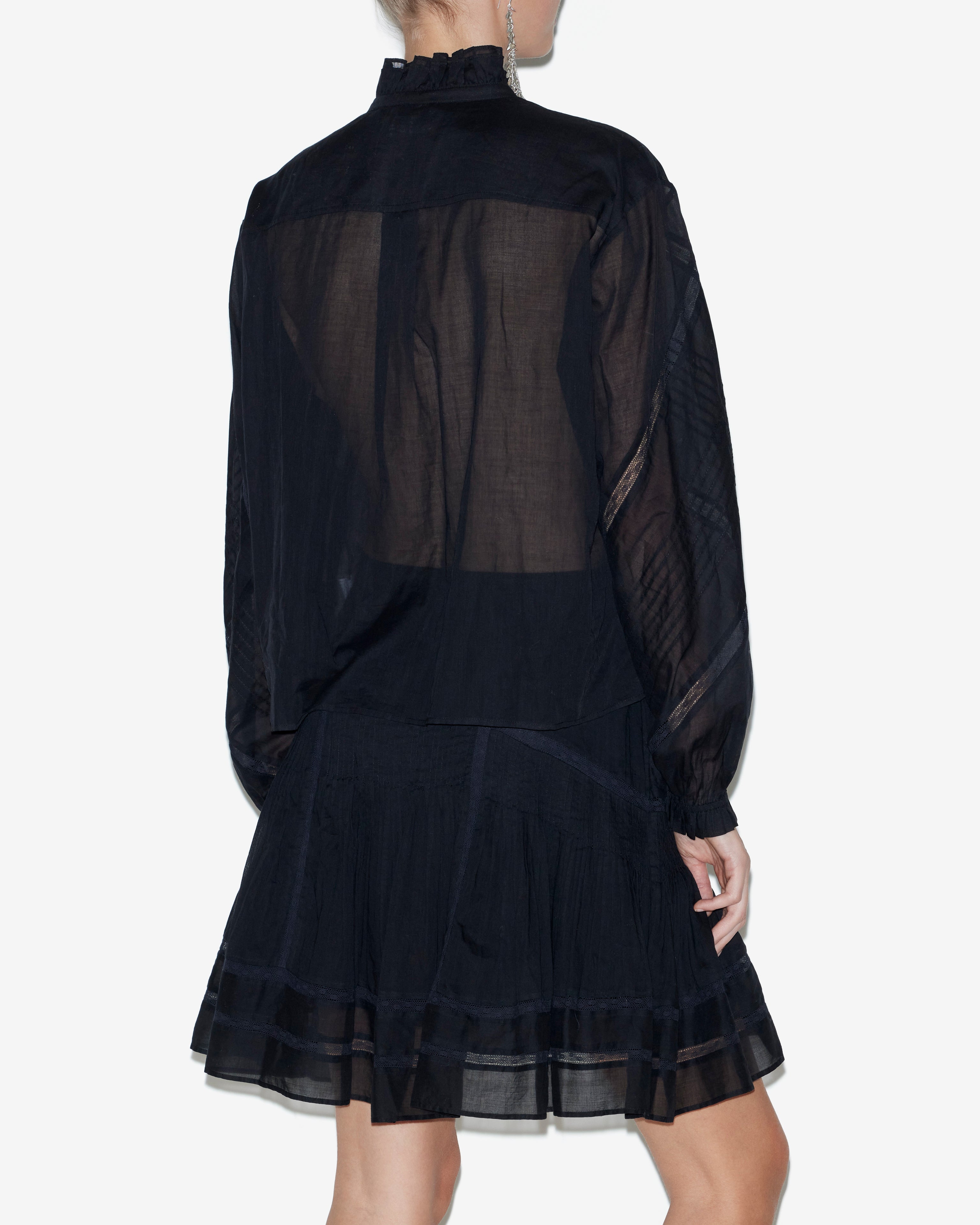 Blouse gaia Woman Noir 3