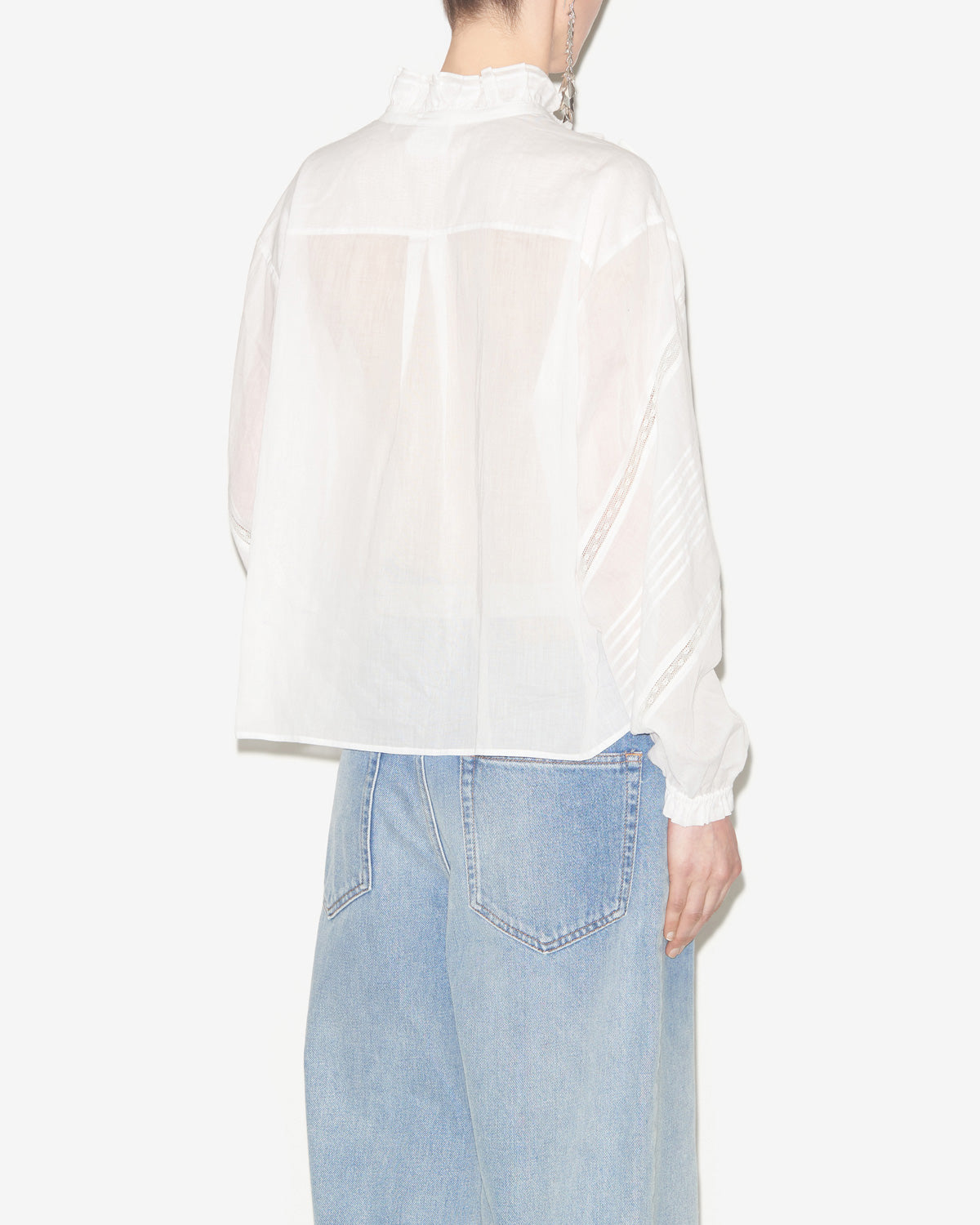 Bluse gaia Woman Weiß 3