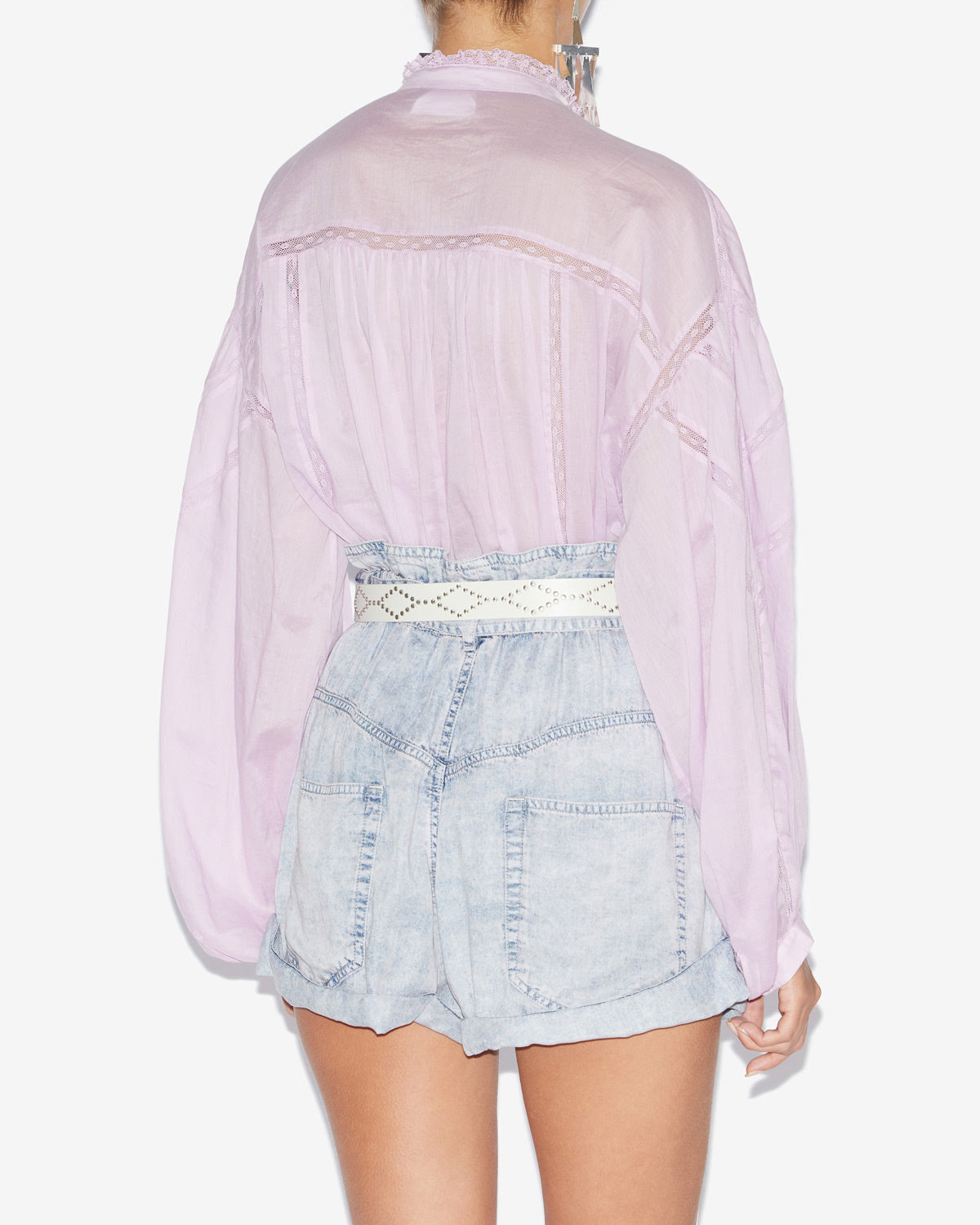 Gelma ブラウス Woman Lilac 3