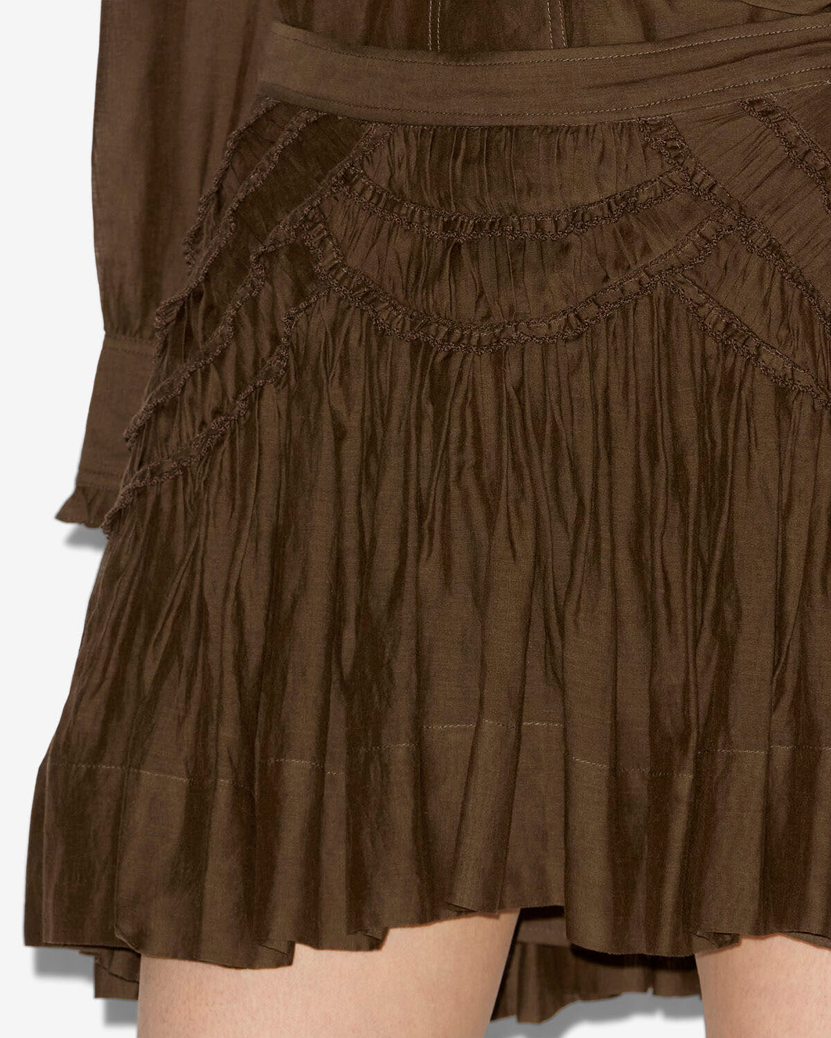 Falda ceola Woman Dark khaki 2