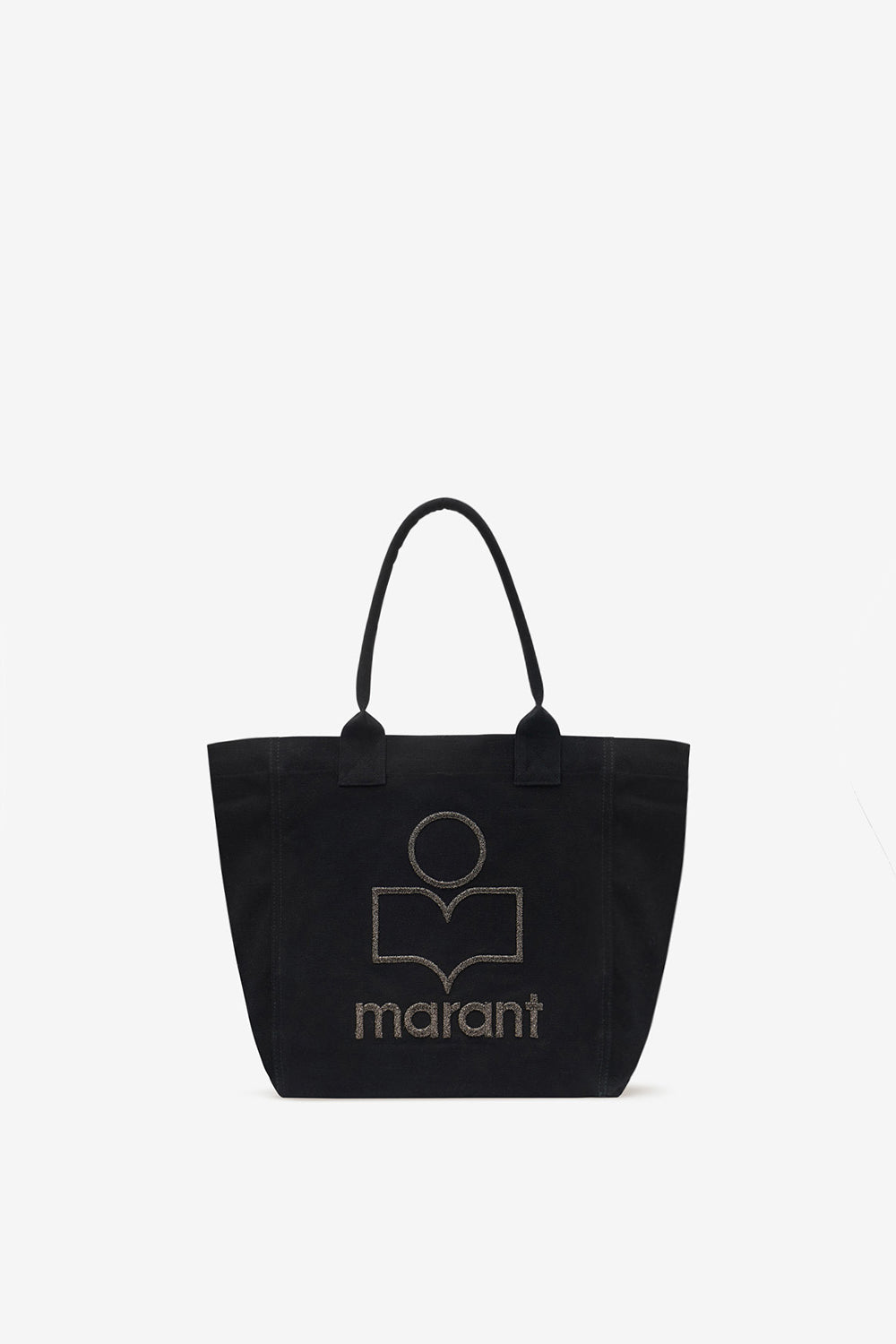 Small yenky tasche aus baumwolle mit logo - Schwarz - Woman - 1