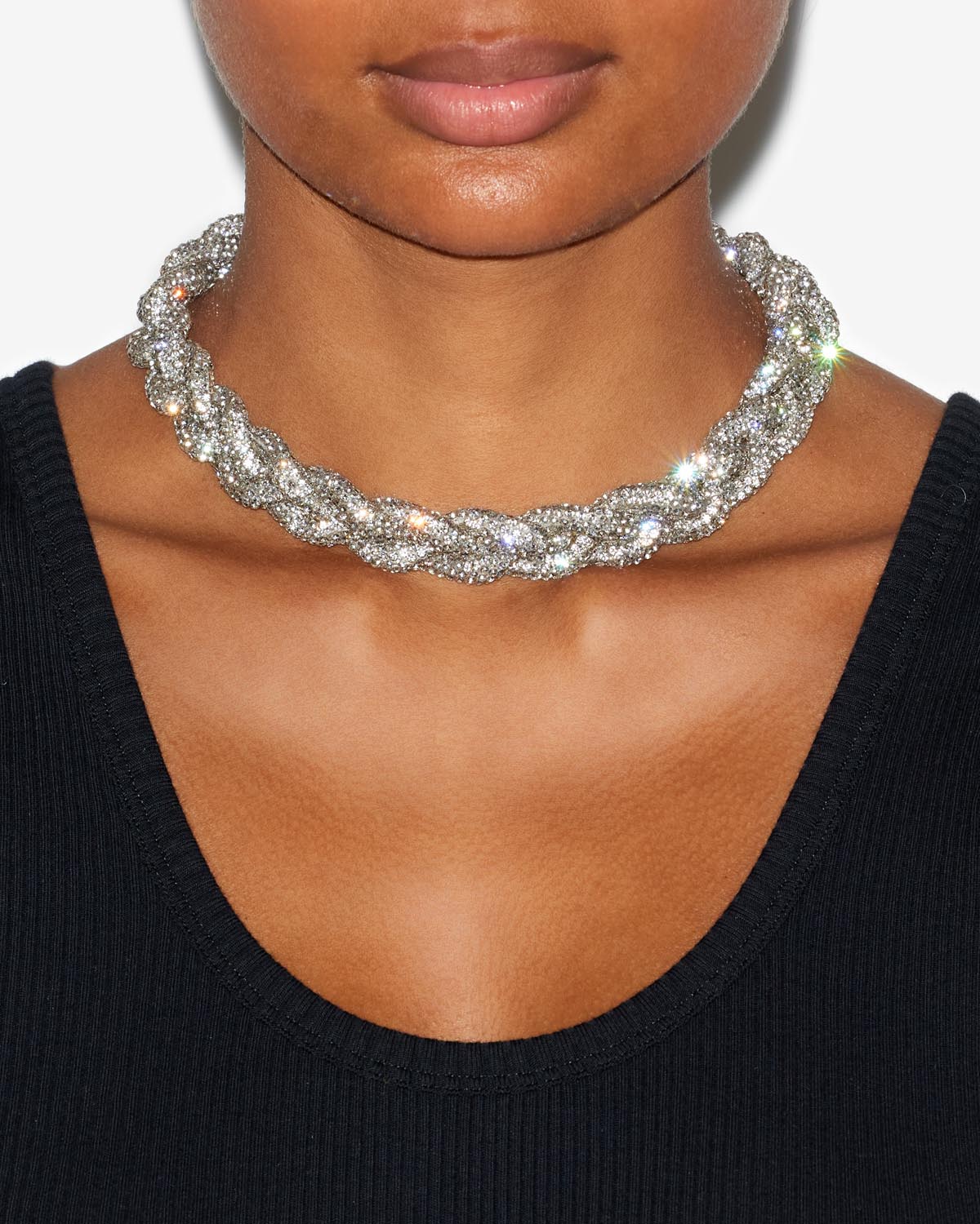 Yua choker Woman Silver 1