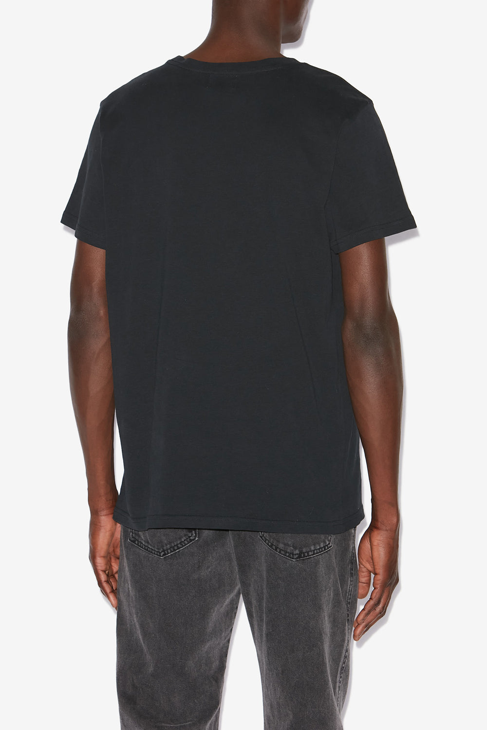 Zafferh 無地 コットン 半袖tシャツ - 黒 - Man - 5