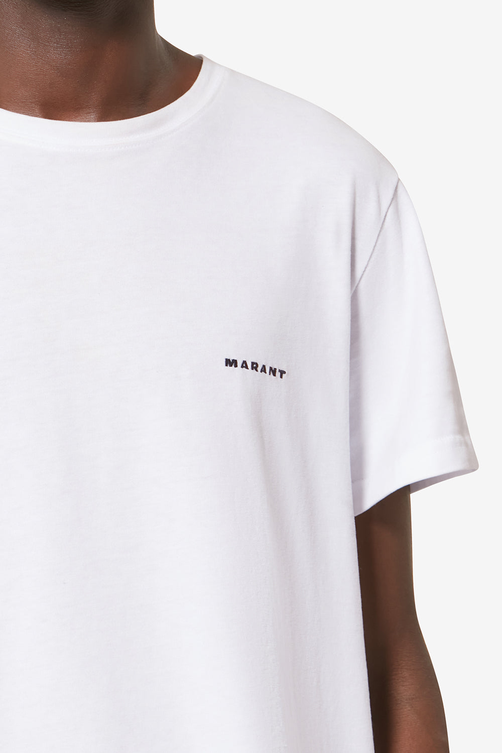 Zafferh short-sleeve plain-colored cotton t-shirt - White - Man - 3