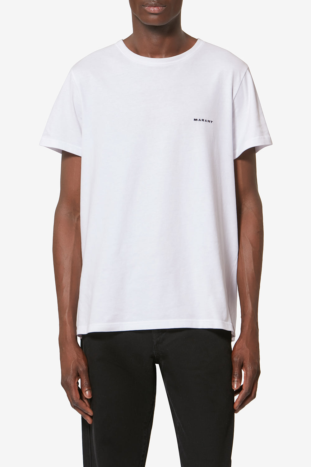 Zafferh short-sleeve plain-colored cotton t-shirt - White - Man - 4