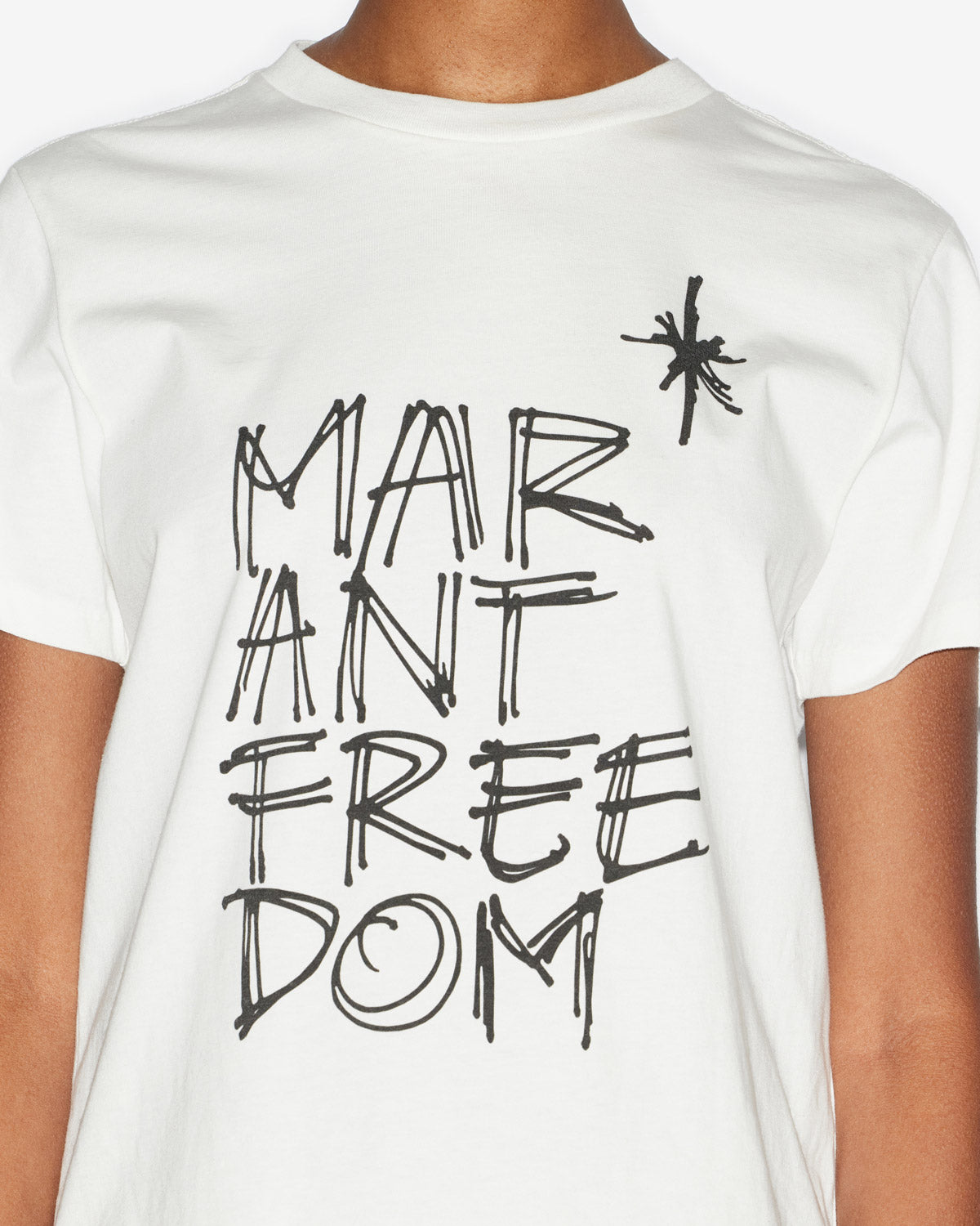 T-shirt zoeline Woman Blanc 2