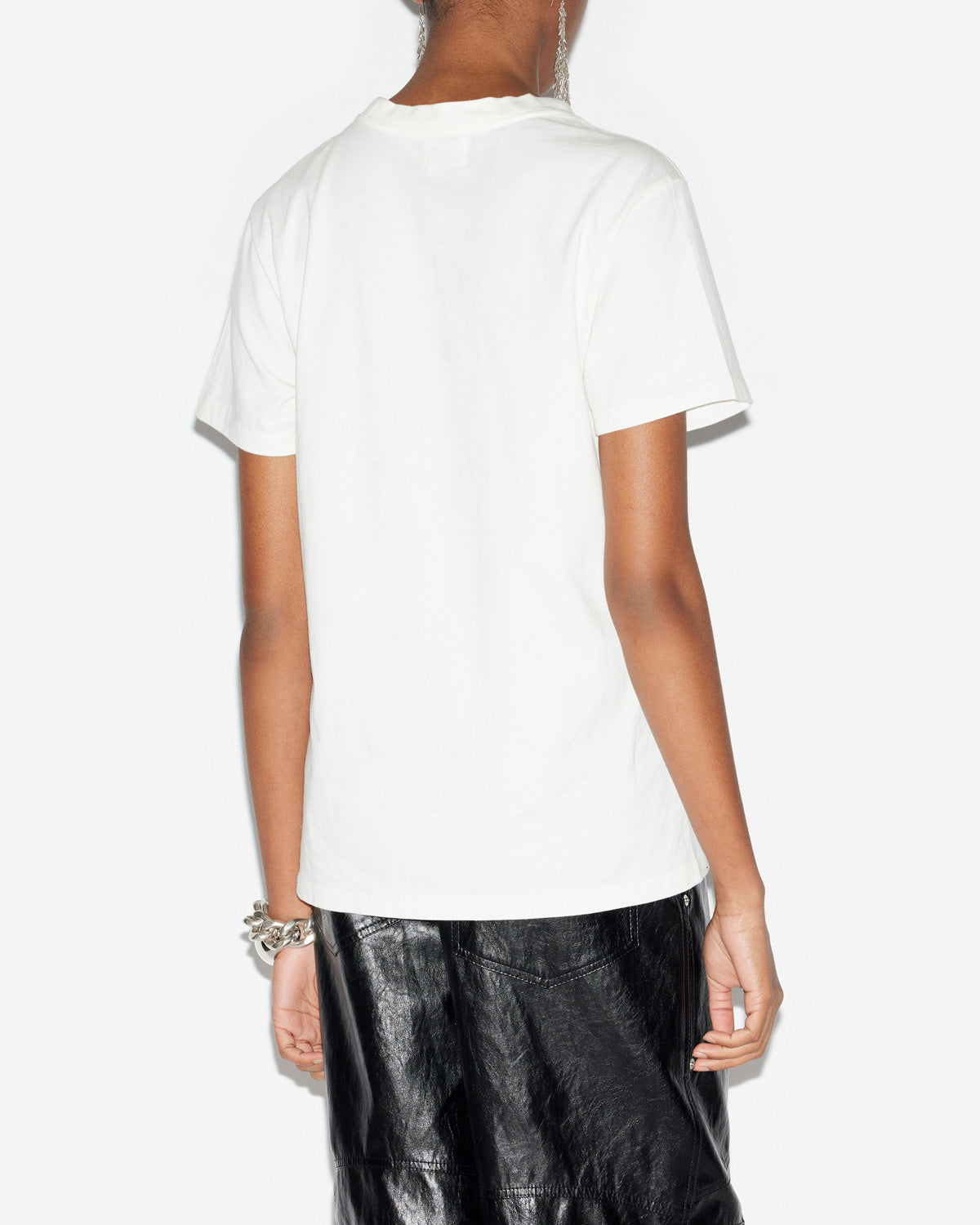 T-shirt zoeline Woman Blanc 3