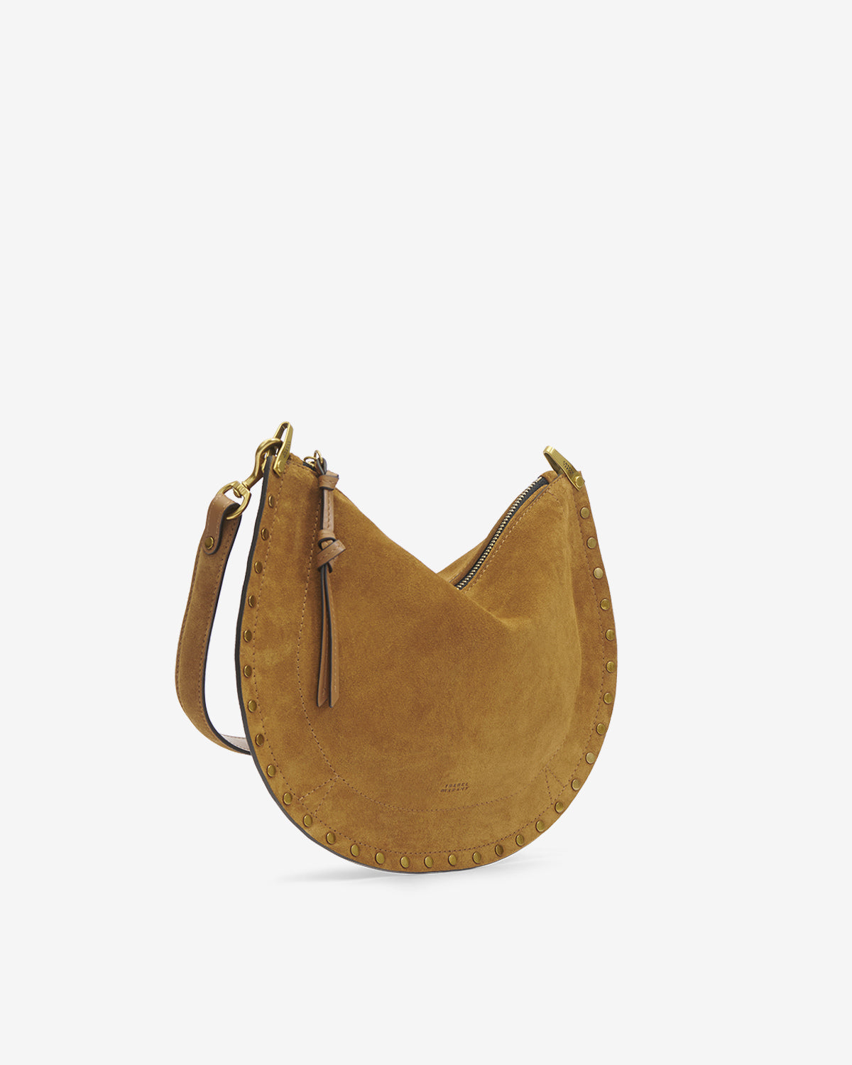 Oskan soft zip bag Woman Cognac 4