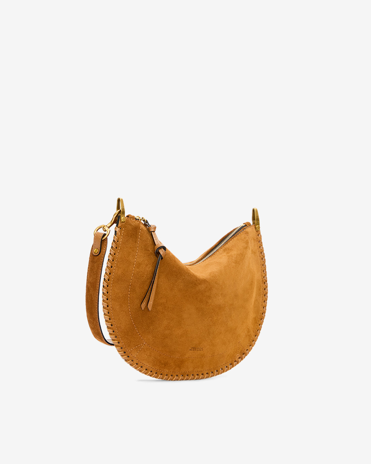 Oskan soft zip bag Woman Cognac 2