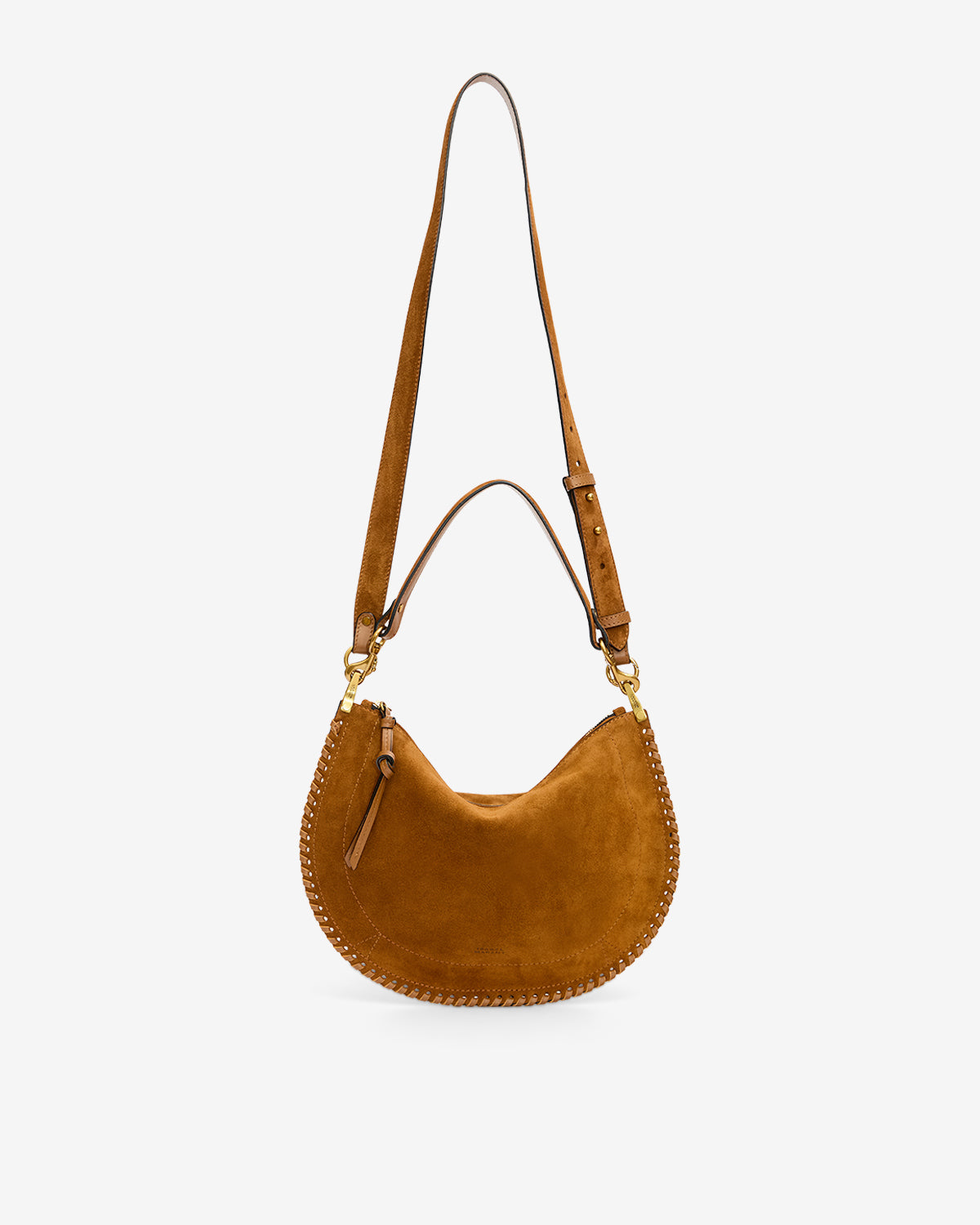 Oskan soft zip bag Woman Cognac 4