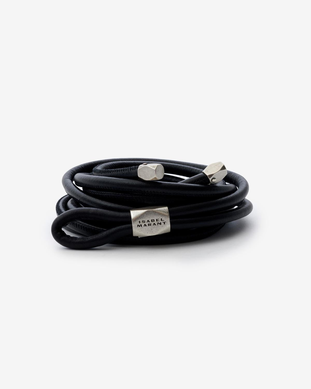 Silvia 벨트 Woman Black and silver 5