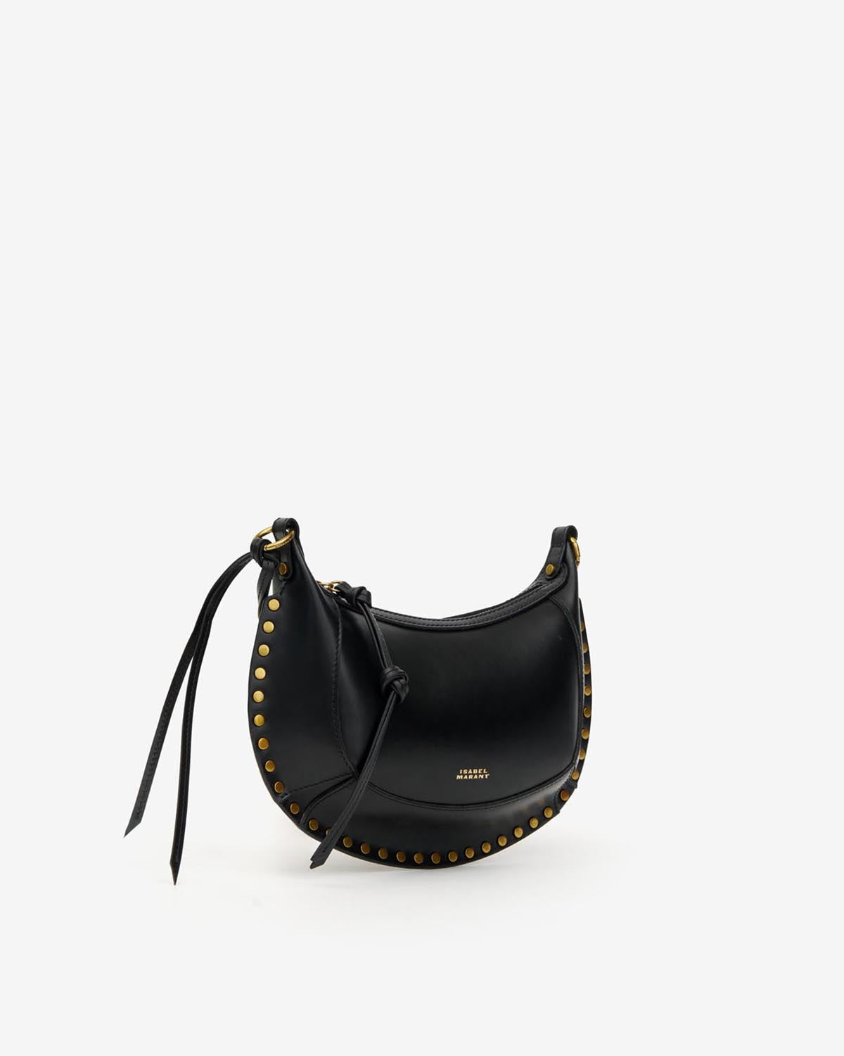Oskan moon bag Woman Black and gold 1