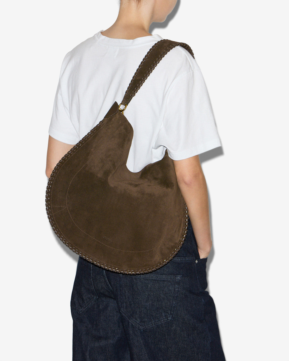 Tasche oskan hobo soft Woman Bronze 6