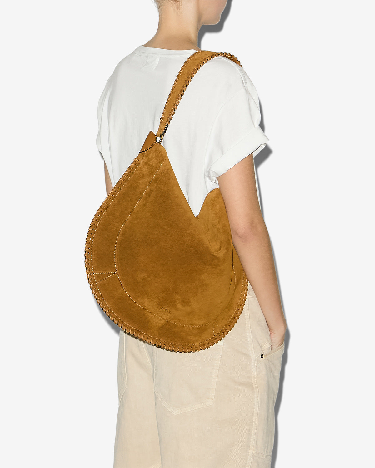 Oskan hobo soft バッグ Woman Cognac 8