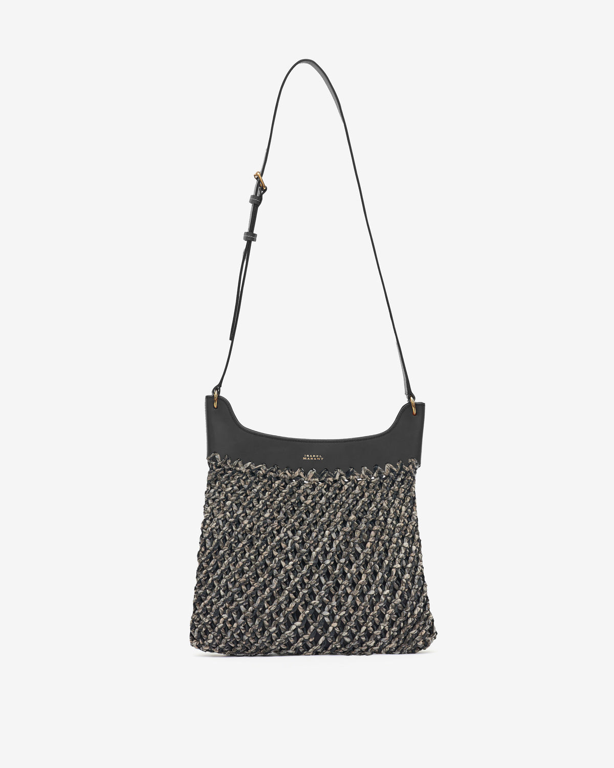 Borsa amalfi intrecciata a mano Woman Nero 7