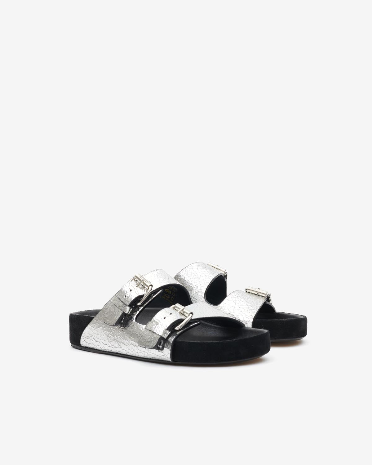 Sandalia lennyo Woman Plata 4