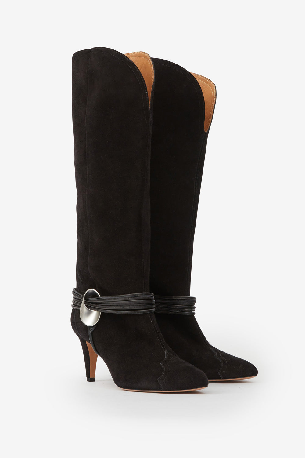 Lestany ヒール付き ロングブーツ - 黒 - Woman - 3