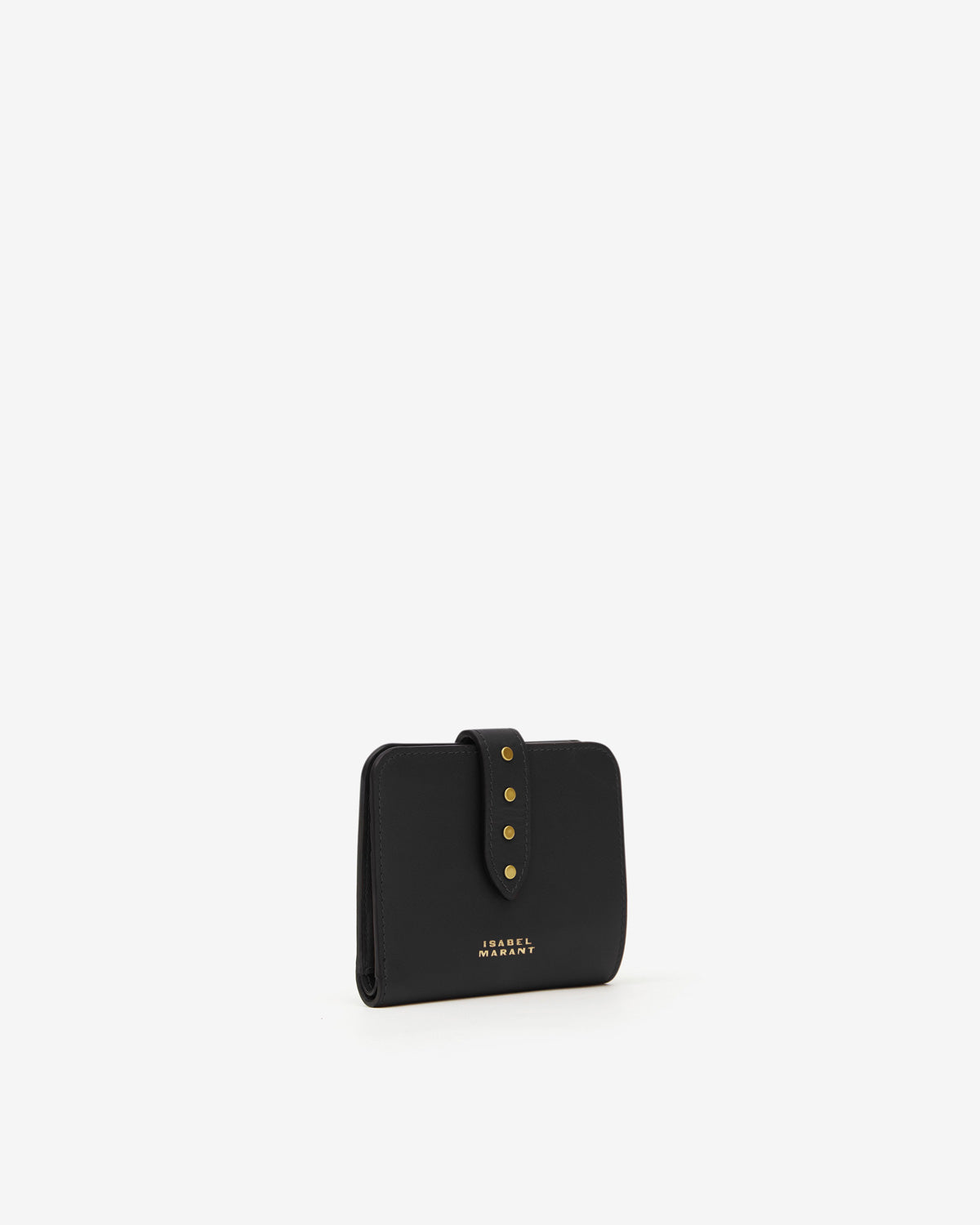 Portefeuille wallet leather Woman Noir 1