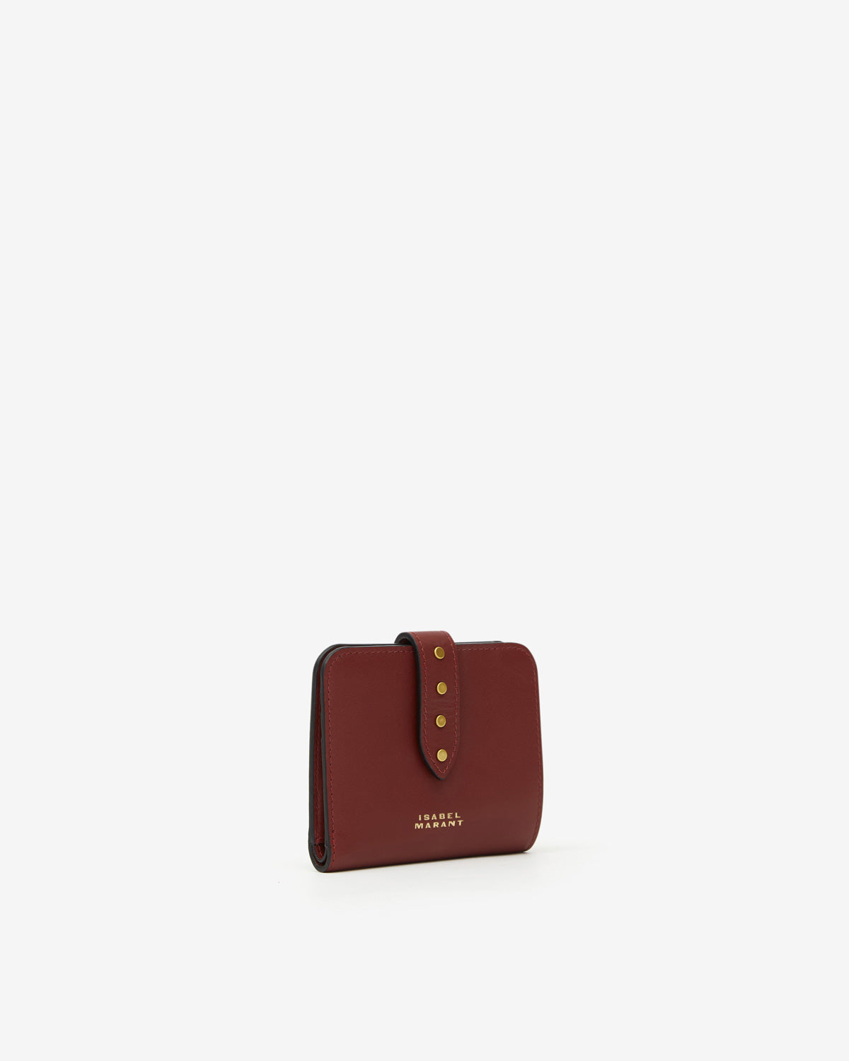 Cartera wallet leather Woman Burdeos 1