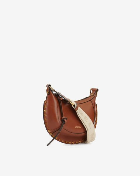 Mini moon bag Woman Cognac 2