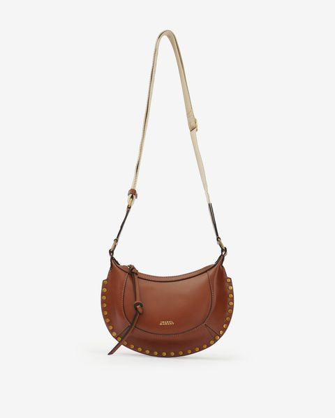 Mini moon bag Woman Cognac 4