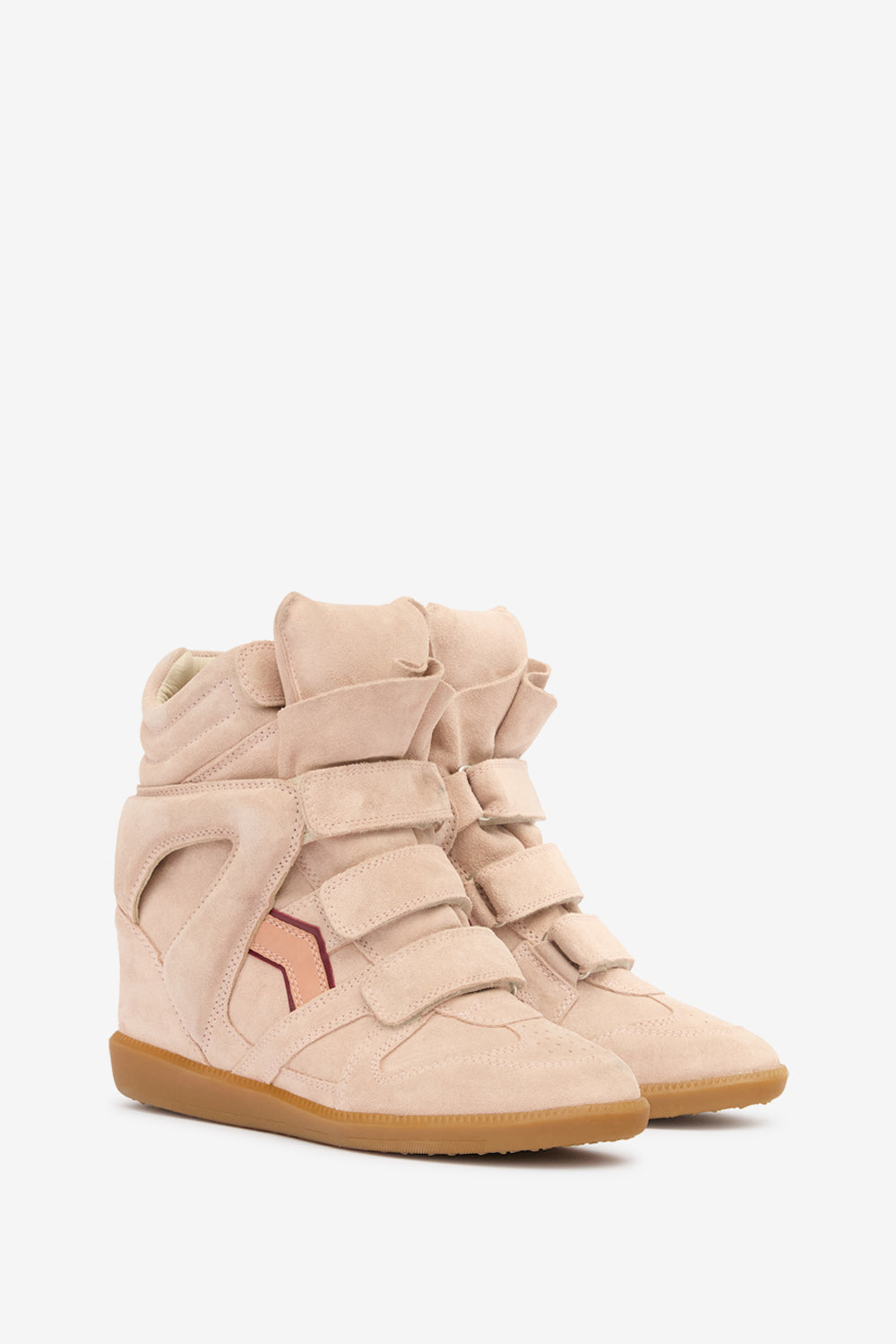 Sneakers bekett in pelle - Pale pink-peach - Woman - 3